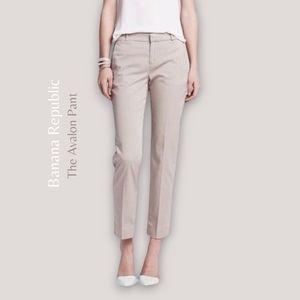 Banana Republic "The Avalon Pant" Cotton- Size 10 (New without tags)